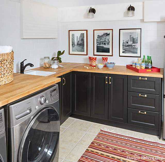 Laundry Room Design, Laundry Room Makeover, Rebecca Hay Designs